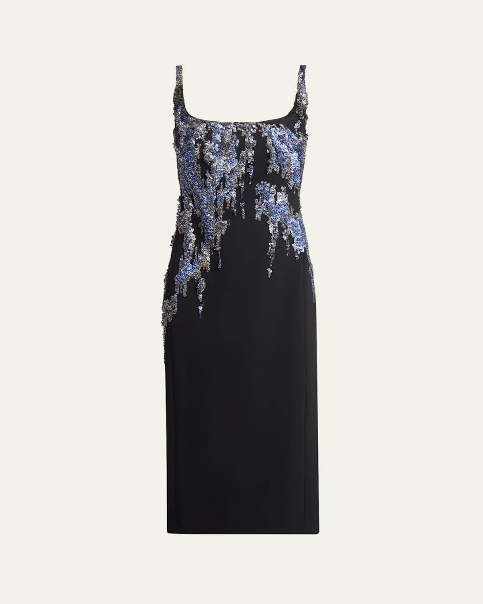Debano Sequined Midi Dress